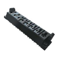 mps-08-770-03-l-v Samtec MPS Series Straight Through Hole Mount PCB Socket, 8-Contact, 1-Row, 5mm Pitch, Solder Termination