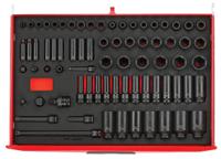 tteisk73 Teng Tools 8 → 36mm, 1/2 in; 3/8 in Drive Impact Socket
