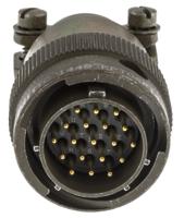 kpt06f14-19p ITT Cannon, KPT, Copper Alloy 19 Way Cable Mount MIL Spec Circular Connector Plug, Pin Contacts,Shell Size 14, Bayonet