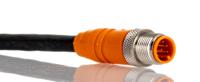 934705018-rsts-8-rkwts-8-39110-m Lumberg Automation Male 8 way M12 to Female 8 way M12 Sensor Actuator Cable