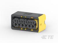 1-1563878-1 TE Connectivity, HDSCS Automotive Connector Socket Black 15 Way