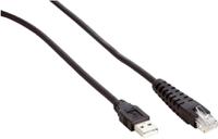 6081864 SICK Male USB A to Male RJ45 Cable, 2m, 60818 Series