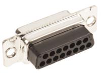 865615sltlf Amphenol Communications Solutions 8656 15 Way Cable Mount D-sub Connector Socket, 2.74mm Pitch