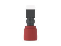 pbes16l1cre TE Connectivity PBES16 Series Push Emergency Stop Illuminated Emergency Stop Push Button, Panel Mount, 16mm Cutout,