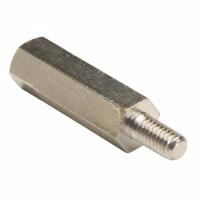r30-3001602 HARWIN Threaded Standoff, M3 x 0.5 Thread, 16mm Body, Brass, Male/Female, 6mm Stud