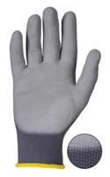 2400250-08 Honeywell Safety Grey Nylon Polyamide Work Gloves, Size 8, Polyurethane Coating