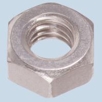 m4 Yahata Neji, Plain Stainless Steel Hex Nut, M4