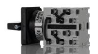 gx2012u Lovato, 4P 3 Position 60° Star Delta Cam Switch, 690V ac, 20A, Knob Actuator