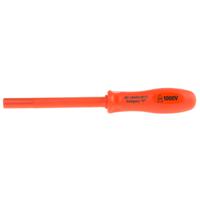 911-1512 ITL Insulated Tools Ltd Hexagon Nut Driver, 4BA Tip, VDE/1000V, 105 mm Blade, 265 mm Overall