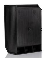 3842346283 Bosch Rexroth Plastic Storage Bin, 245mm x 173mm x 100mm, Black