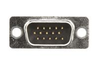 l717hde15p Amphenol Communications Solutions HD 15 Way Panel Mount D-sub Connector Plug, 2.29mm Pitch