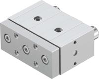 dfm-32-20-p-a-gf Festo Pneumatic Guided Cylinder - 170854, 32mm Bore, 20mm Stroke, DFM Series, Double Acting