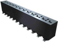fhp-04-02-t-s Samtec FHP Series Vertical Through Hole Mount PCB Socket, 4-Contact, 1-Row, 3.96mm Pitch, Solder Termination
