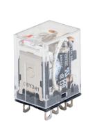 ly2n-ac100110 Omron Plug In Power Relay, 110V ac Coil, 10A Switching Current, DPDT
