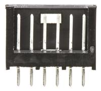 280372-1 TE Connectivity AMPMODU MOD II Series Straight Through Hole PCB Header, 6 Contact(s), 2.54 mm Pitch, 1 Row, Shrouded