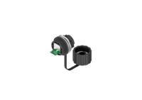 17-10039 CONEC 17 Series Single-Port RJ45 Potted Receptacle & Cover Kit, Cat5e, Shielded