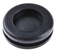 dg-10134 Essentra DG Black PVC 19mm Cable Grommet for Maximum of 15.5mm Cable Dia. DG-10134