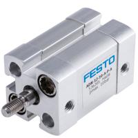 adn-12-10-a-p-a Festo Pneumatic Cylinder - 536205 12 mm Bore, 10 mm ADN Series, Double Acting Acting