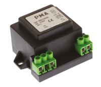 tra12un100 Carel 3VA 1 Output Chassis Mounting Transformer, 12V ac