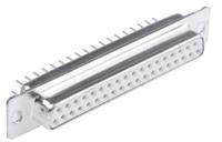 dc37s364tlf Amphenol Communications Solutions D 37 Way Through Hole D-sub Connector Socket, 2.76mm Pitch