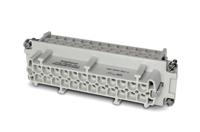 c14610b0240021 Amphenol Industrial Heavy Duty Power Connector Insert, 16A, Female, C146 Series, 24 Contacts