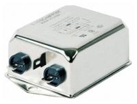 fn2030b-10-06 Schaffner, FN2030 10A 250 V ac/dc 400Hz, Chassis Mount EMI Filter, Fast-On, Single Phase