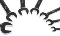 487-163 RS PRO 7-Piece Spanner Set, 8 → 18 mm, Chrome Vanadium Steel