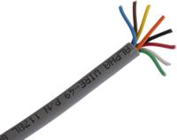 1178l-sl005 Alpha Wire Alpha Essentials LSZH Communication & Control Series Data Cable, 8 Cores, 0.35 mm², Unscreened, 22 AWG, 30m,