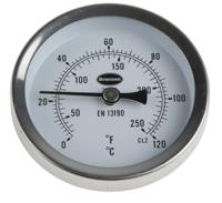 431-5637 RS PRO Dial Thermometer 0 → +120 °C