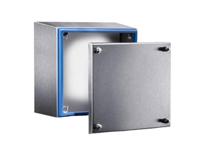 1672600 Rittal HD Series Stainless Steel Terminal Box, IP66, IPX9, 200 mm x 200 mm x 120mm