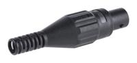 679762-21 Staubli, Jack Cable Mount BNC Connector, Crimp Termination, Straight Body