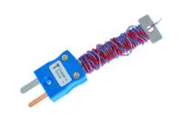 231-8484 RS PRO Type T Exposed Junction Thermocouple 5m Length, 1/0.2mm Diameter → +220°C