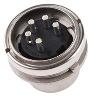 t3362-000-rs Amphenol Industrial, signalmate C091 5 Pole M16 Din Plug, 5.0A, 300 V IP40, Screw On, Panel Mount