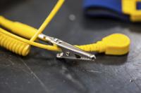 287-7379 RS PRO ESD Grounding Wrist Strap & Cord Set With 10 mm Socket, 10 mm Stud