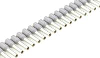 9021970000 Weidmuller Insulated Crimp Bootlace Ferrule, 2.5mm² Wire Size, Grey