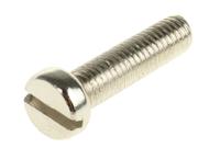 482-9956 RS PRO Slot M5  Cheese Head Brass Machine Screws DIN 84 x 20.0mm