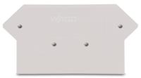 281-353 WAGO 281 Series End And Intermediate Plate for Use with Rail Mount Terminal Blocks