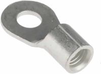 160013 TE Connectivity, SOLISTRAND Uninsulated Ring Terminal, M5 Stud Size, 6.6mm² to 10.5mm² Wire Size