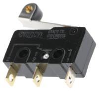 ss-01gl2 Omron Roller Lever Micro Switch, Solder Terminal, 100 mA @ 30 V dc, SPDT, IP40