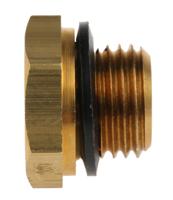 0220-13-00 Legris G 1/4 Brass Blanking Plug