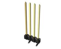 95293-101a03lf Amphenol Communications Solutions Bergstik Series Vertical Surface Pin Header, 3 Contact(s), 2.54 mm Pitch, 1 Row,