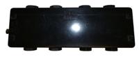 cep237555pau CE-TEK CEP Series Black Polyester Junction Box, IP66, ATEX, 75 x 230 x 55mm