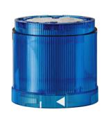 84251055 Werma KS70 Series Blue Flashing Effect Flashing Light Element, 24 V, Xenon Bulb, DC