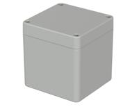 02225094 Bopla Euromas Series Light Grey Polycarbonate V0 Enclosure, IP66, IK07, Light Grey Lid, 82 x 80 x 85mm