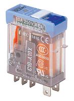c10-a10x005vdc Turck Plug In Power Relay, 5V dc Coil, 10A Switching Current, SPDT
