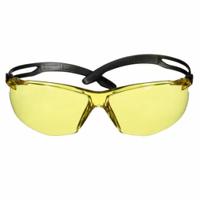7100243980 3M SecureFit 500 Anti-Mist UV Safety Glasses, Amber PC Lens