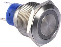 175-9692 RS PRO Illuminated Push Button Switch, Momentary, Panel Mount, 22.2mm Cutout, SPDT, Green LED, 250V ac, IP67
