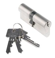 e60np-3535-kd ABUS Brass Euro Cylinder Lock, 35/35 mm (61mm)