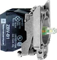 zb4bw0g13 Schneider Electric ZB4 Series Light Block, 120V, White Light, 1CO
