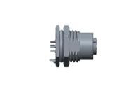 msap-04pffs-sf8002 Amphenol Industrial Industrial Circular Connector, 4 Contacts, Threaded, M12 Connector, Socket, Female, IP68, IP69K, M